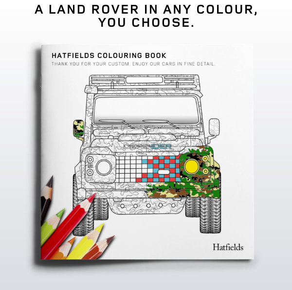 A Land Rover in any colour, you choose.