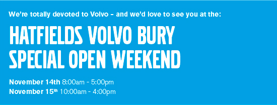 Hatfields Volvo Bury Special Open Weekend