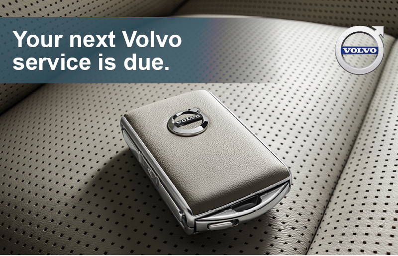 Your next Volvo service is due.