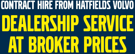 Contract hire from Hatfields Volvo
